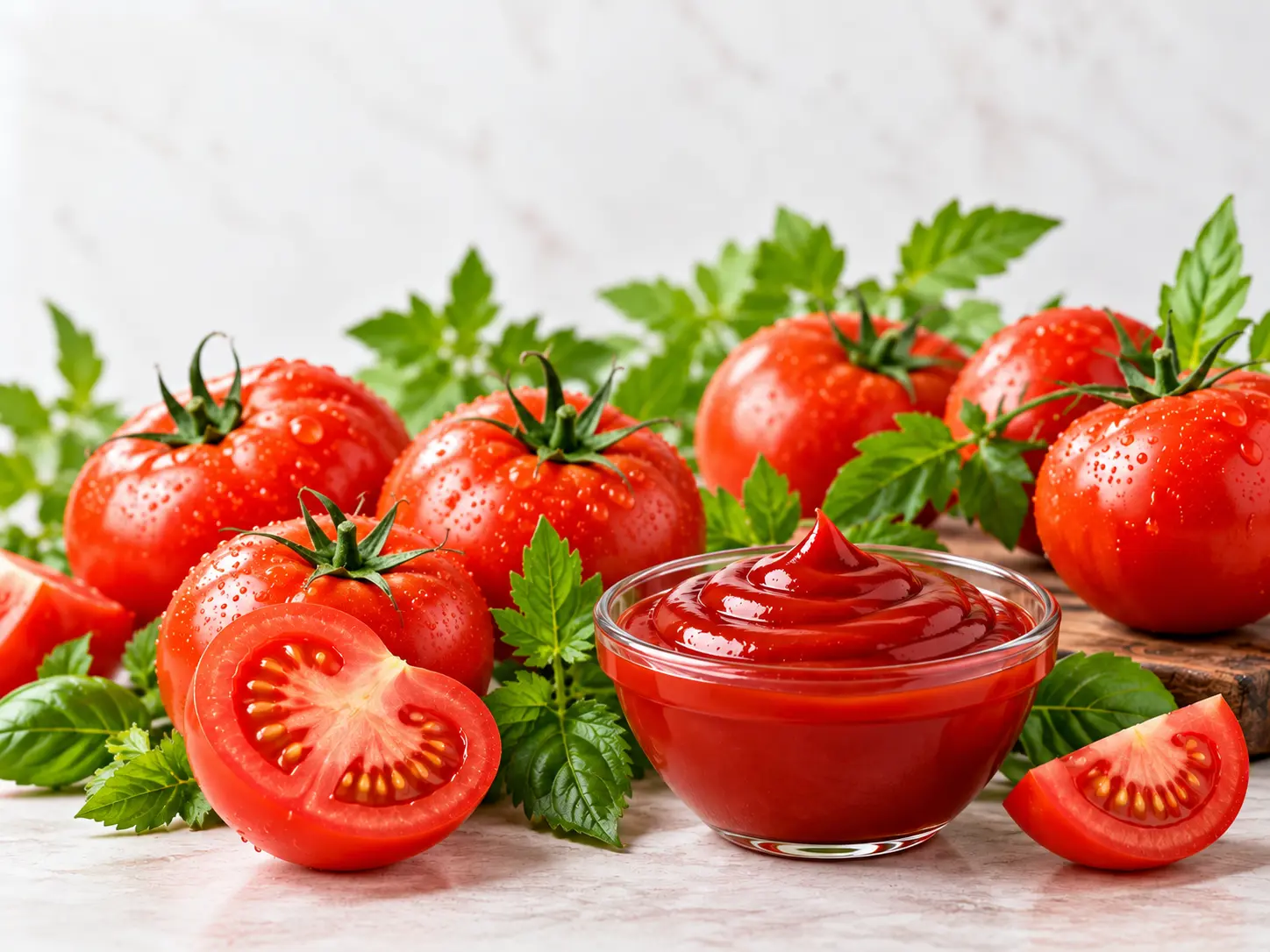 Tomato paste and sauce processing